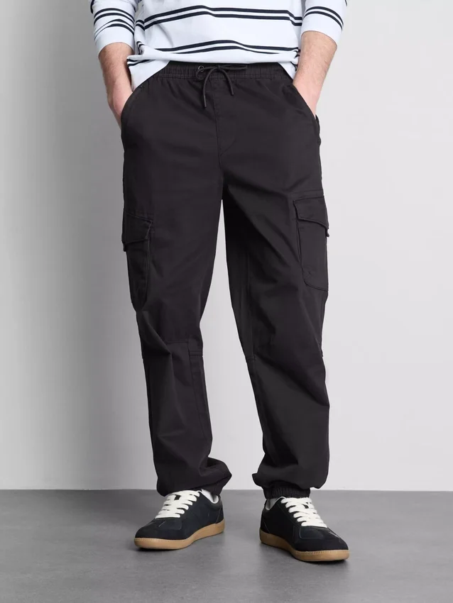 Cargo-joggingbukser med opsmøg
