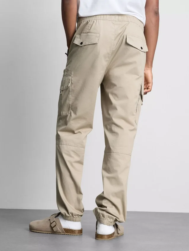 Cargo-joggingbukser med opsmøg