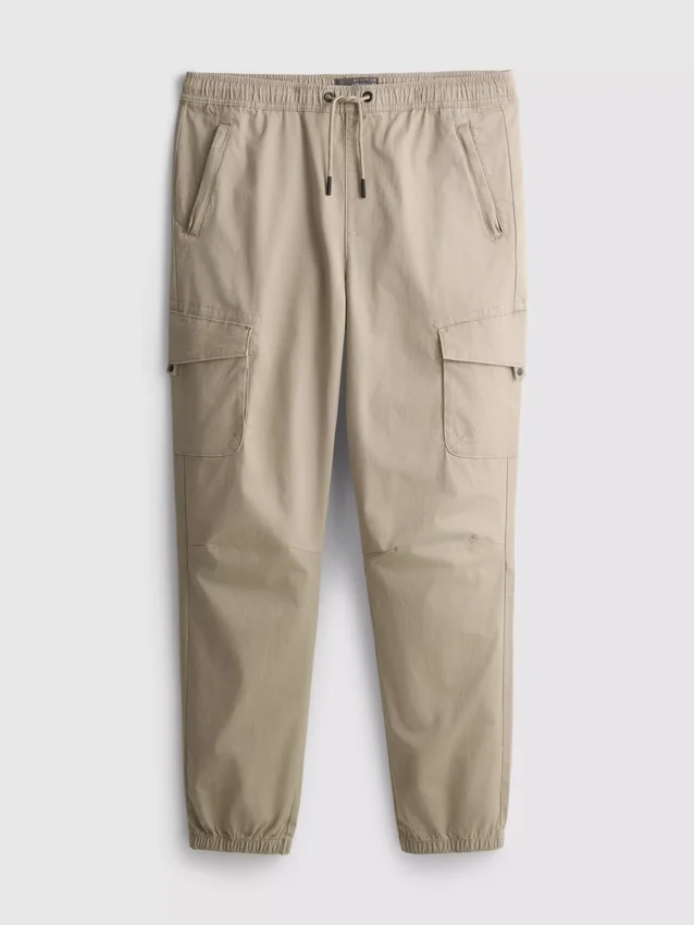 Cargo-joggingbukser med opsmøg