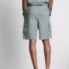 Cargo-shorts i linneblanding