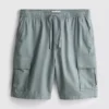 Cargo-shorts i linneblanding