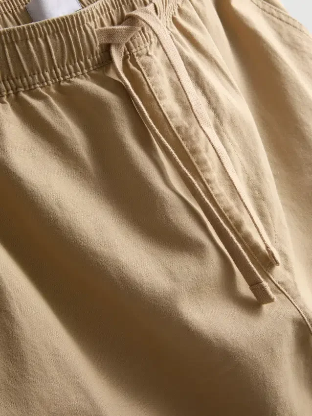 Cargo-shorts i linneblanding