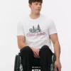 Chicago-T-shirt med korte ærmer
