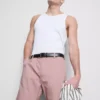 Chino-shorts med højt bomuldsindhold