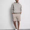 Chino-shorts med højt bomuldsindhold
