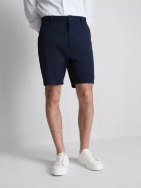 Chino-shorts med højt bomuldsindhold