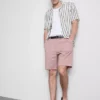 Chino-shorts med højt bomuldsindhold