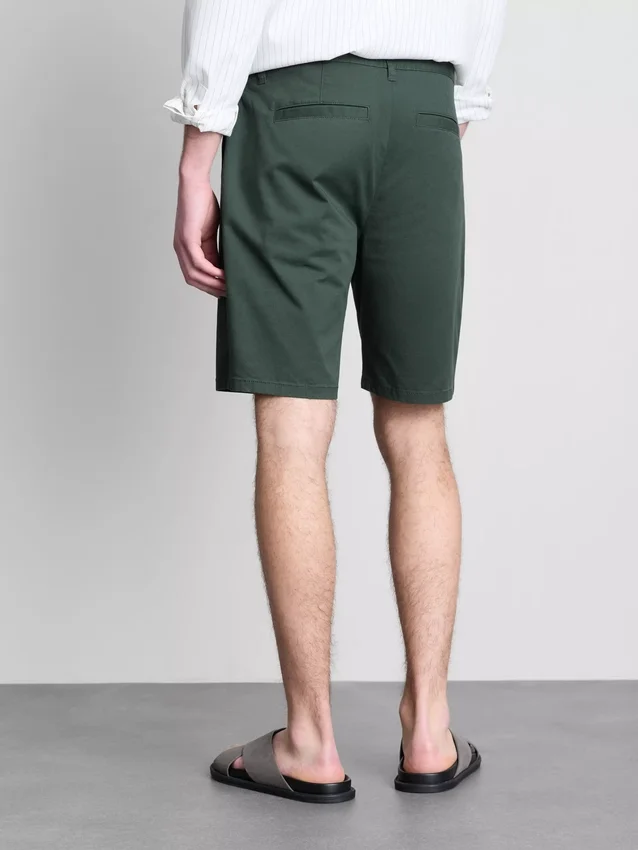 Chino-shorts med højt bomuldsindhold