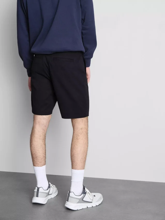 Chino-shorts med højt bomuldsindhold