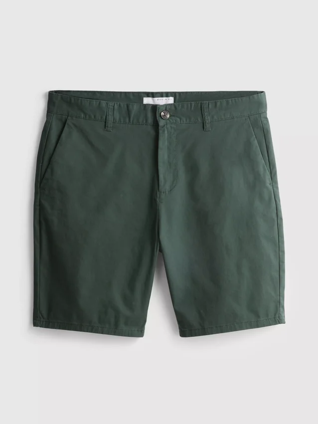 Chino-shorts med højt bomuldsindhold