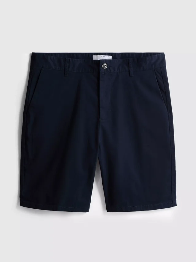 Chino-shorts med højt bomuldsindhold