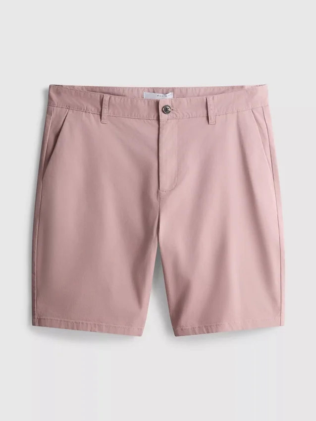 Chino-shorts med højt bomuldsindhold