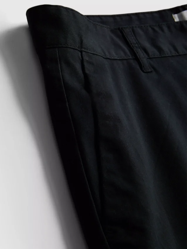 Chino-shorts med højt bomuldsindhold