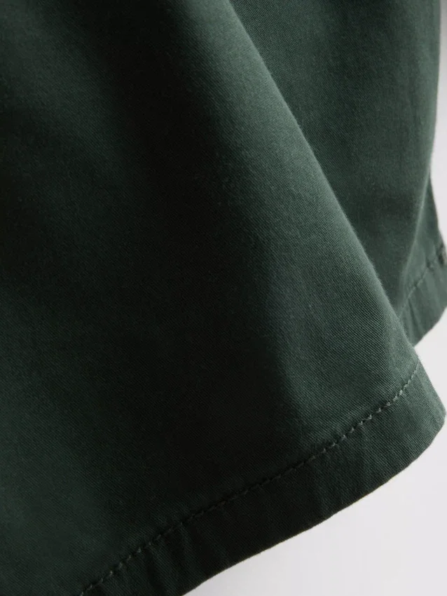 Chino-shorts med højt bomuldsindhold
