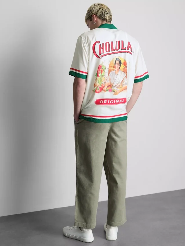 Cholula-skjorte med reverskrave