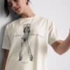 Christina Aguilera bomulds-T-shirt med musikmotiv
