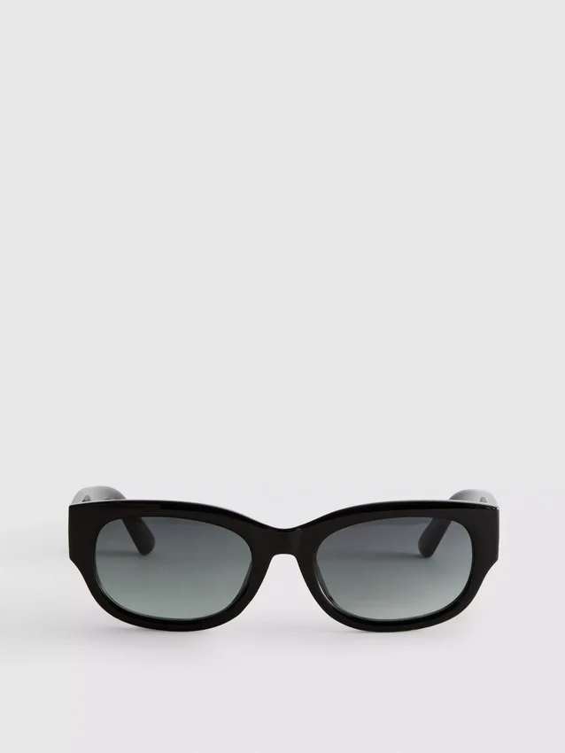 Chunky firkantede solbriller