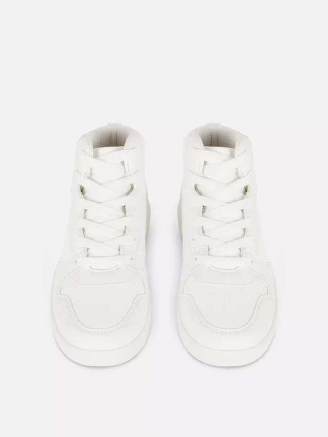 Chunky højtop-sneakers