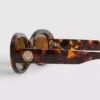 Chunky ovale solbriller