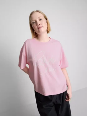 Cotton Bride T-shirt med rund hals