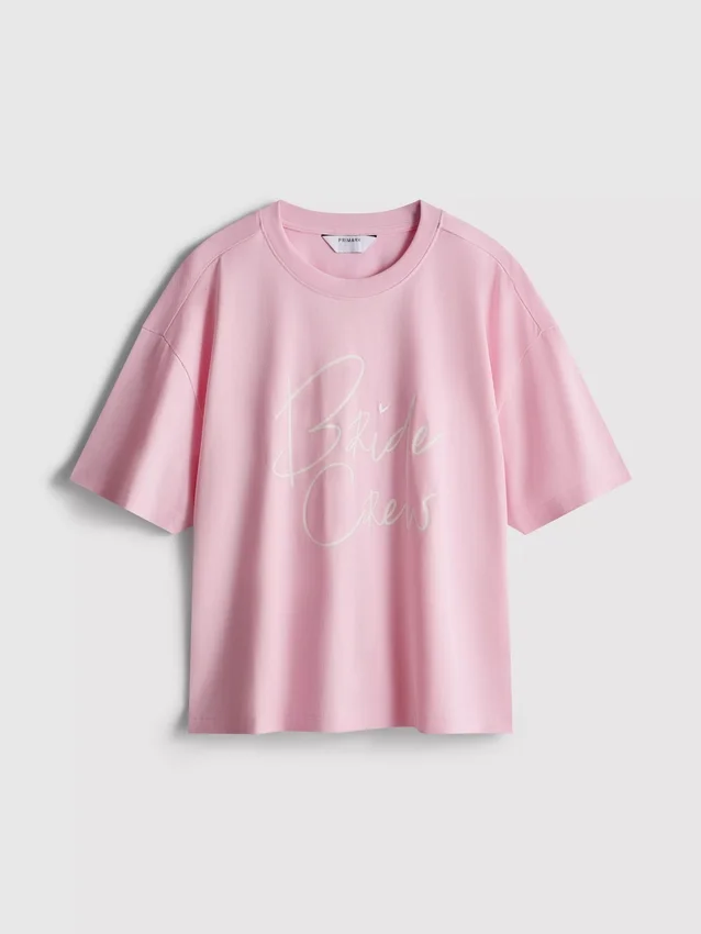 Cotton Bride T-shirt med rund hals
