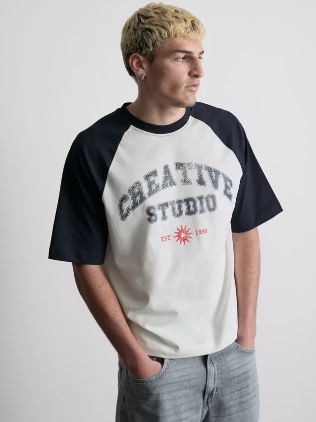 Creative Studio raglan-T-shirt