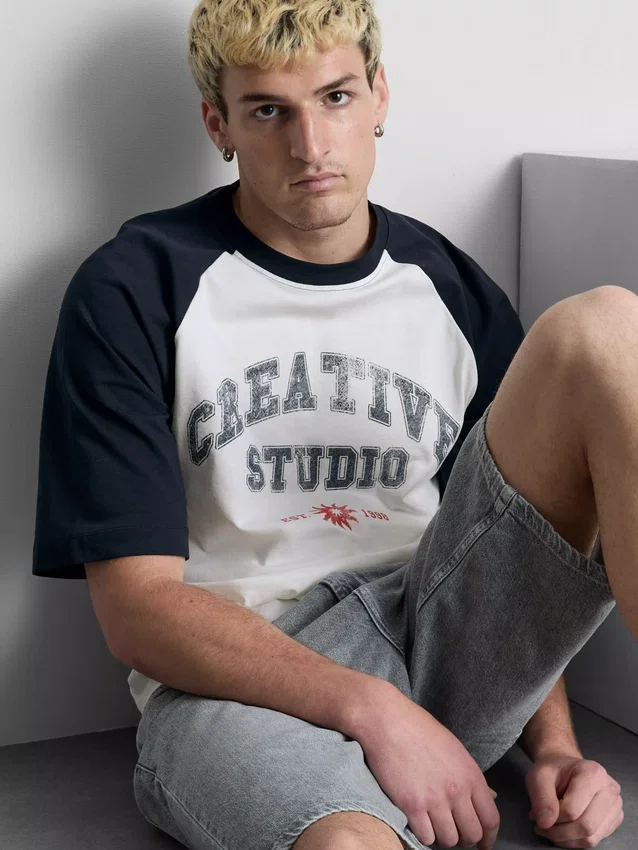Creative Studio raglan-T-shirt