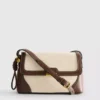 Crossbody-taske i imiteret læder
