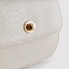 Crossbody-taske i imiteret læder med slangemønster