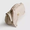 Crossbody-taske med tørklædedetaljer