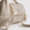 Crossbody-taske med tørklædedetaljer