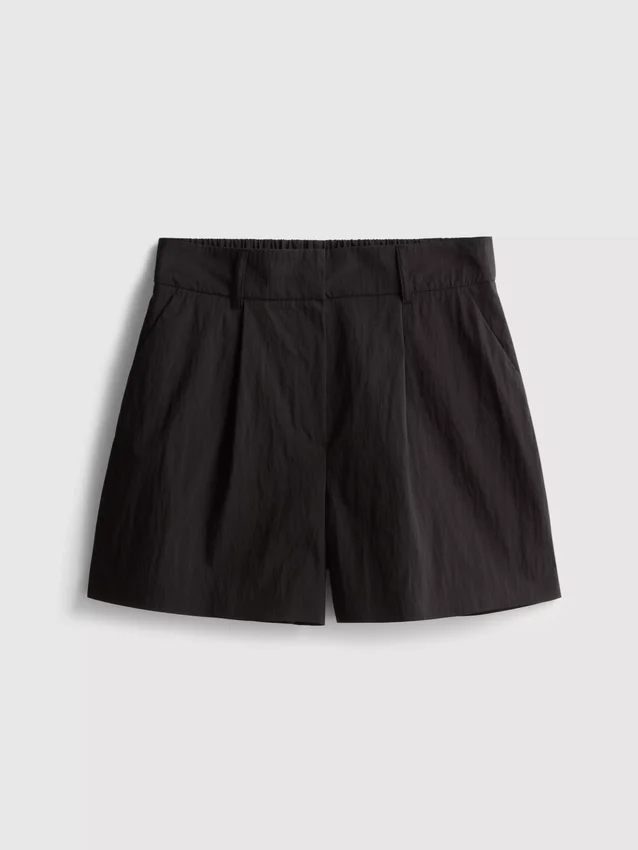 Cruise-shorts med høj talje og struktur