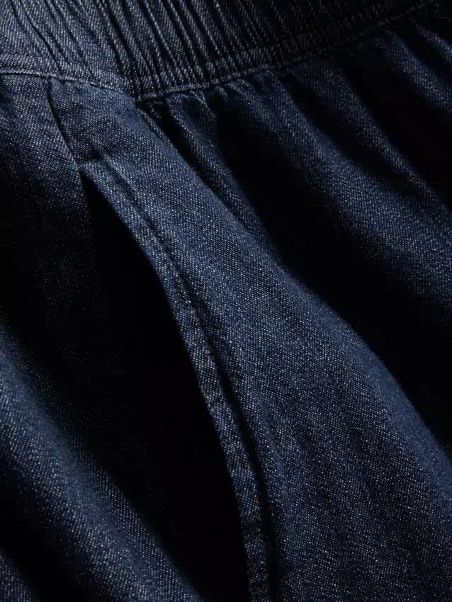 Culotte-Jeans med brede ben