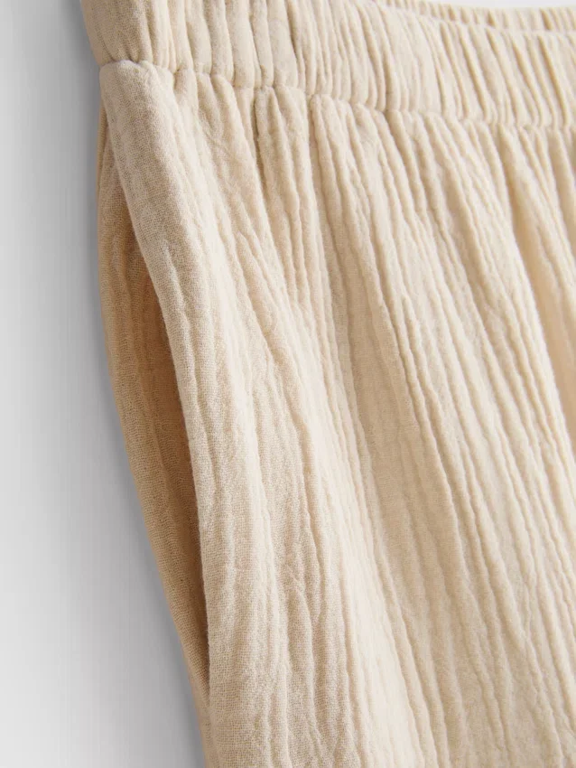 Culottes i ren bomuld
