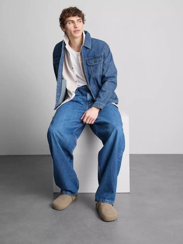 Denim-truckerjakke