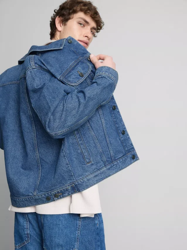 Denim-truckerjakke
