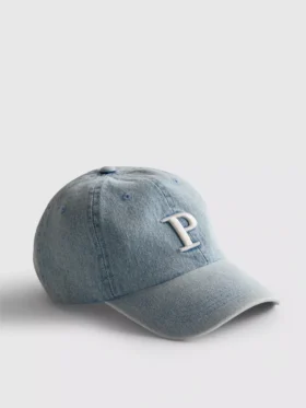 Denimkasket med initialer