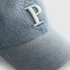 Denimkasket med initialer