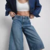 Denimshorts i bomuld