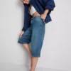 Denimshorts i bomuld