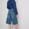 Denimshorts i bomuld