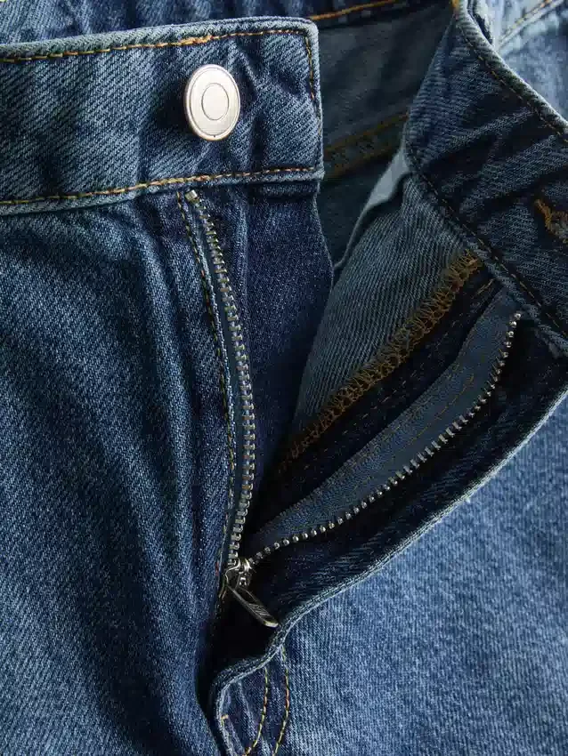 Denimshorts i bomuld