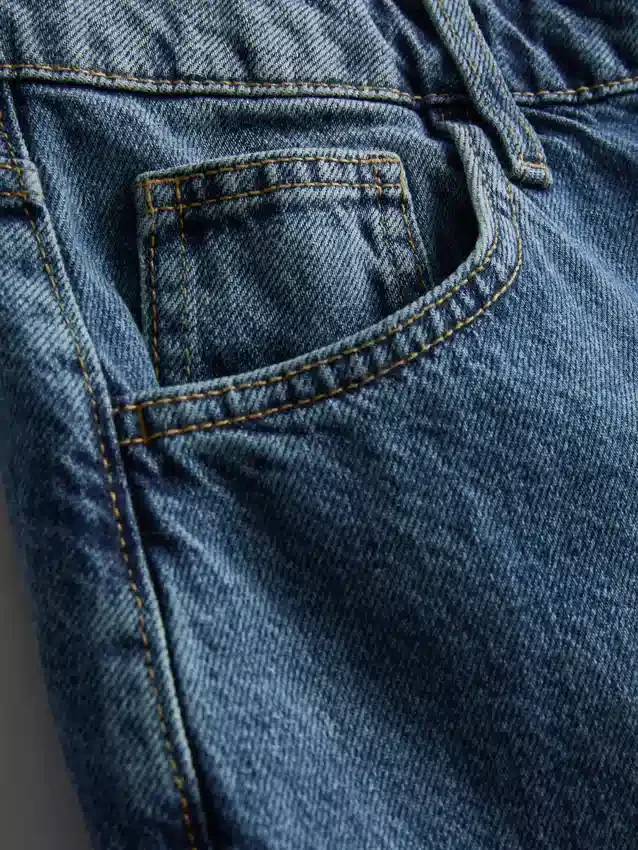 Denimshorts i bomuld