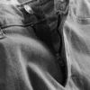 Denimshorts med lige pasform