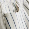 Denimshorts med mellemhøj talje og opsmøg