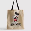 Disney-canvas-tote med Mickey og venner