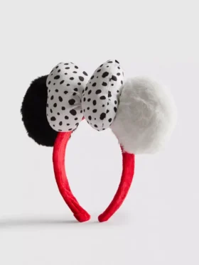 Disney-hovedbånd med ører fra 101 dalmatinere