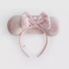Disney Minnie Mouse-hårbånd med pailletter og ører