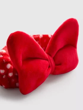 Disney Minnie Mouse-plysbånd med sløjfe