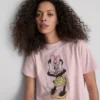 Disney Minnie Mouse-T-shirt i bomuld med grafisk print